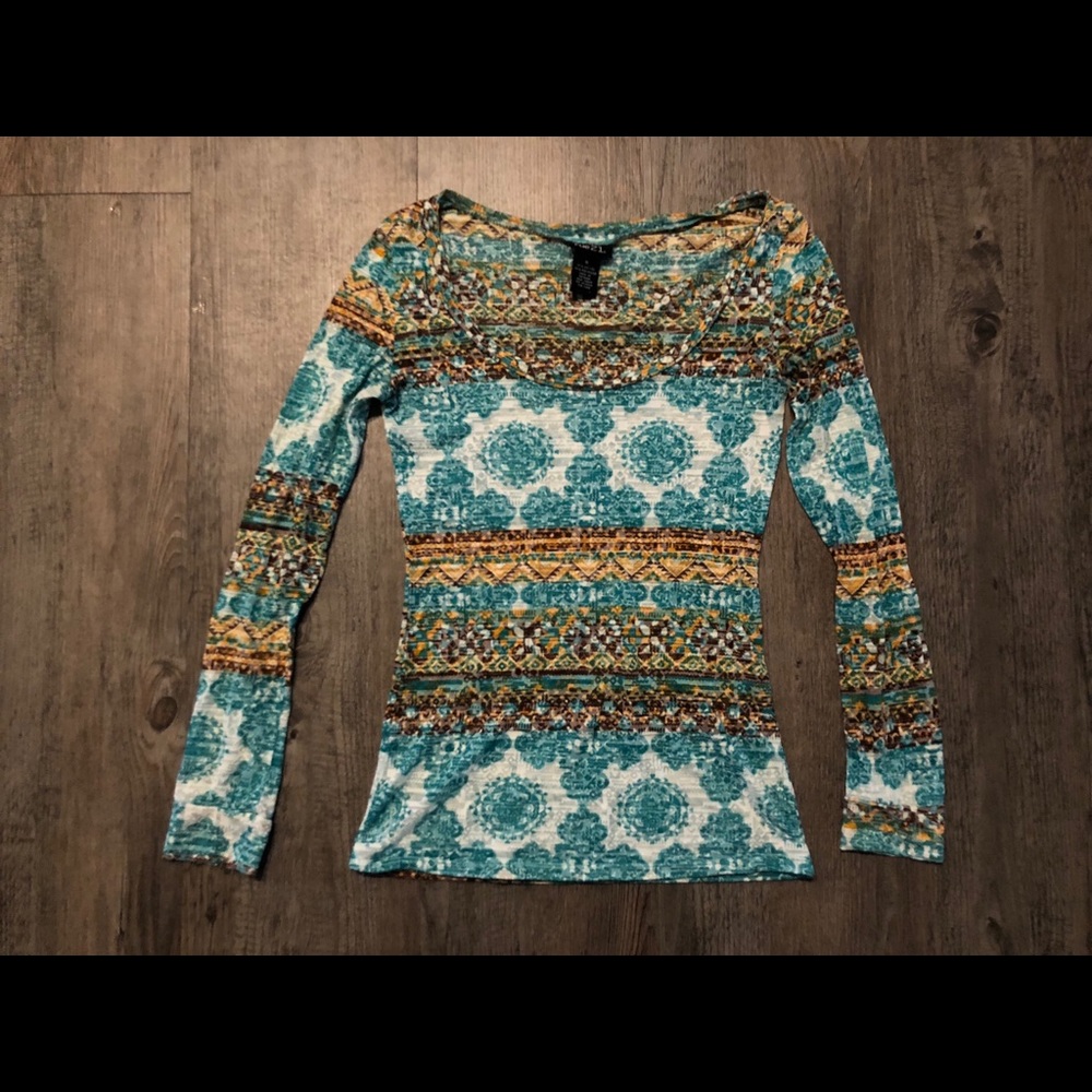 Rue 21 Pattern Top